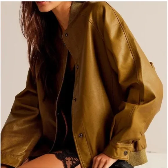 We the Free by Free People Wild Rose Vegan Leather Jacket Size XS NWT - Picture 4 of 8